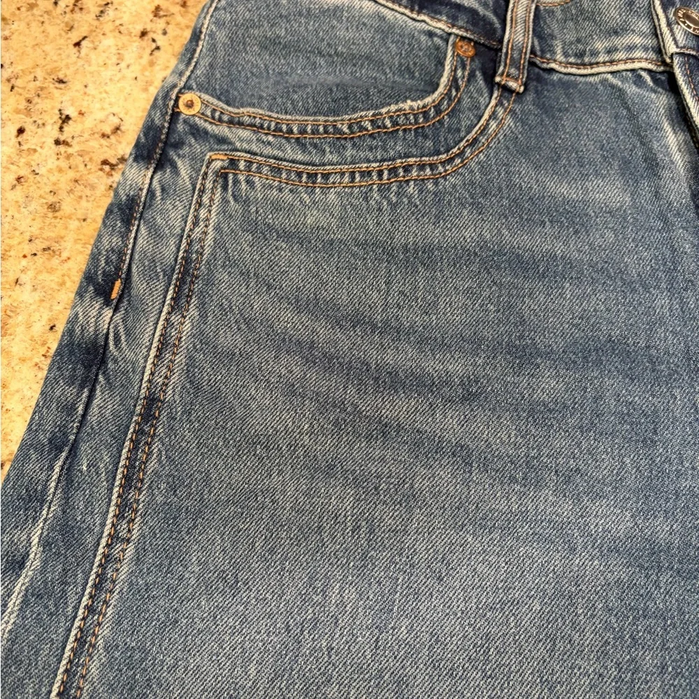 American Eagle Outfitters High-Rise Stretch Double Stitched Stovepipe - Picture 5 of 7
